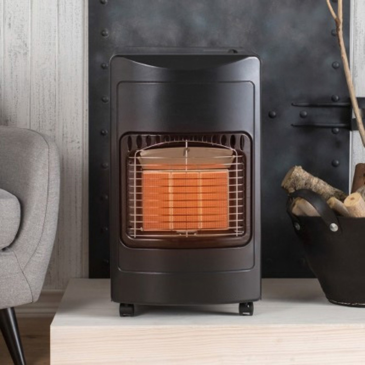 Una estufa a gas pequeña